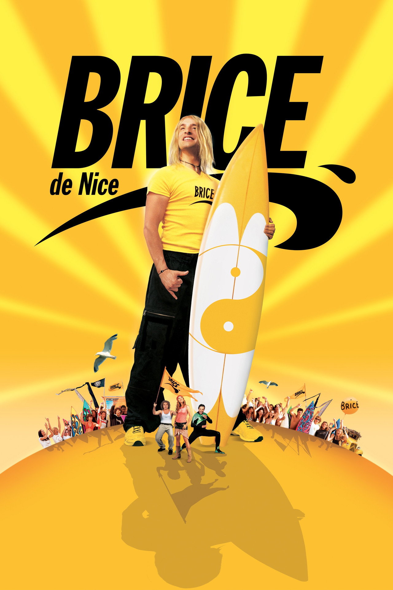 Pôster de Brice - Um Surfista Muito Louco