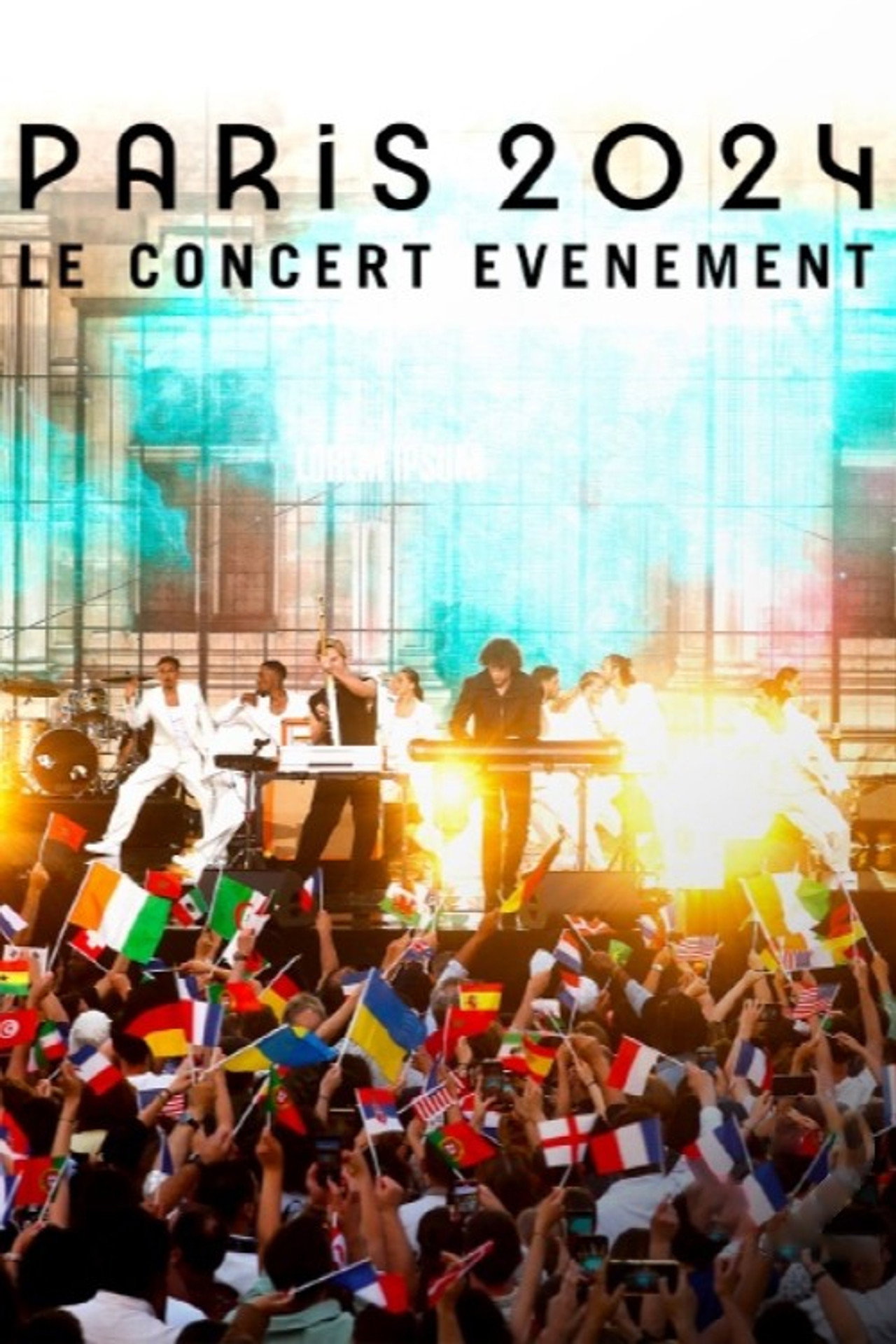 Pôster de Paris 2024, le concert-événement