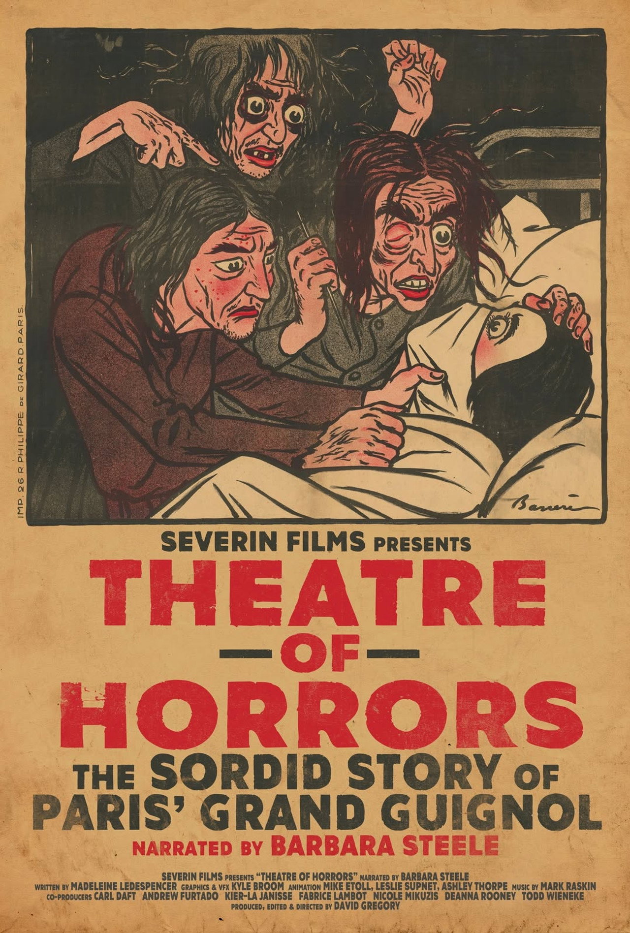 Pôster de Theatre of Horrors: The Sordid Story of Paris' Grand Guignol