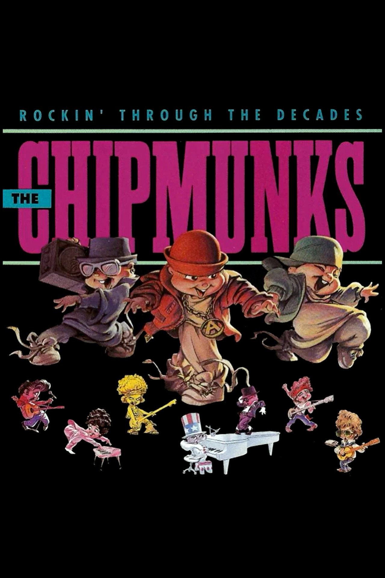 Pôster de The Chipmunks Rockin' Through The Decades