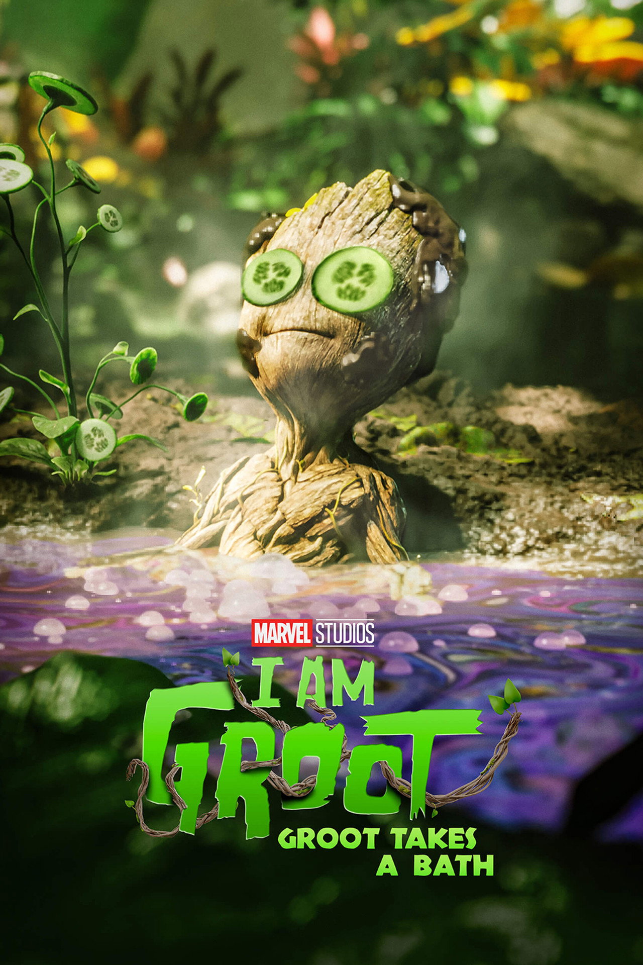 Pôster de Groot Takes a Bath