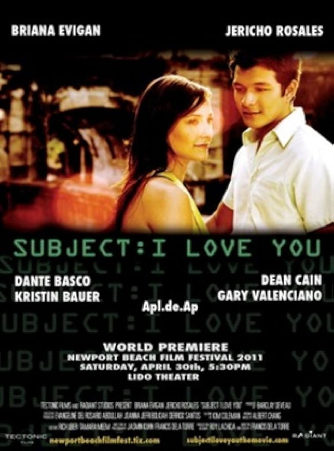 Pôster de Subject: I Love You