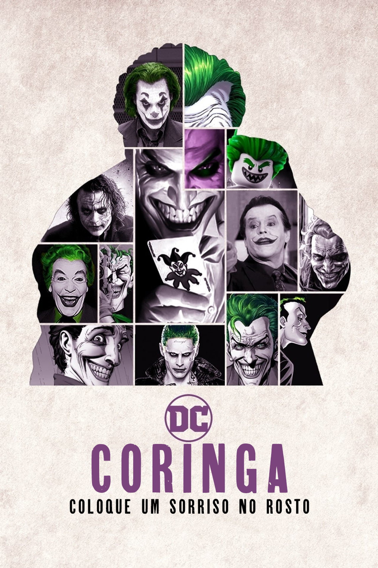 Pôster de Coringa: Coloque um Sorriso no Rosto