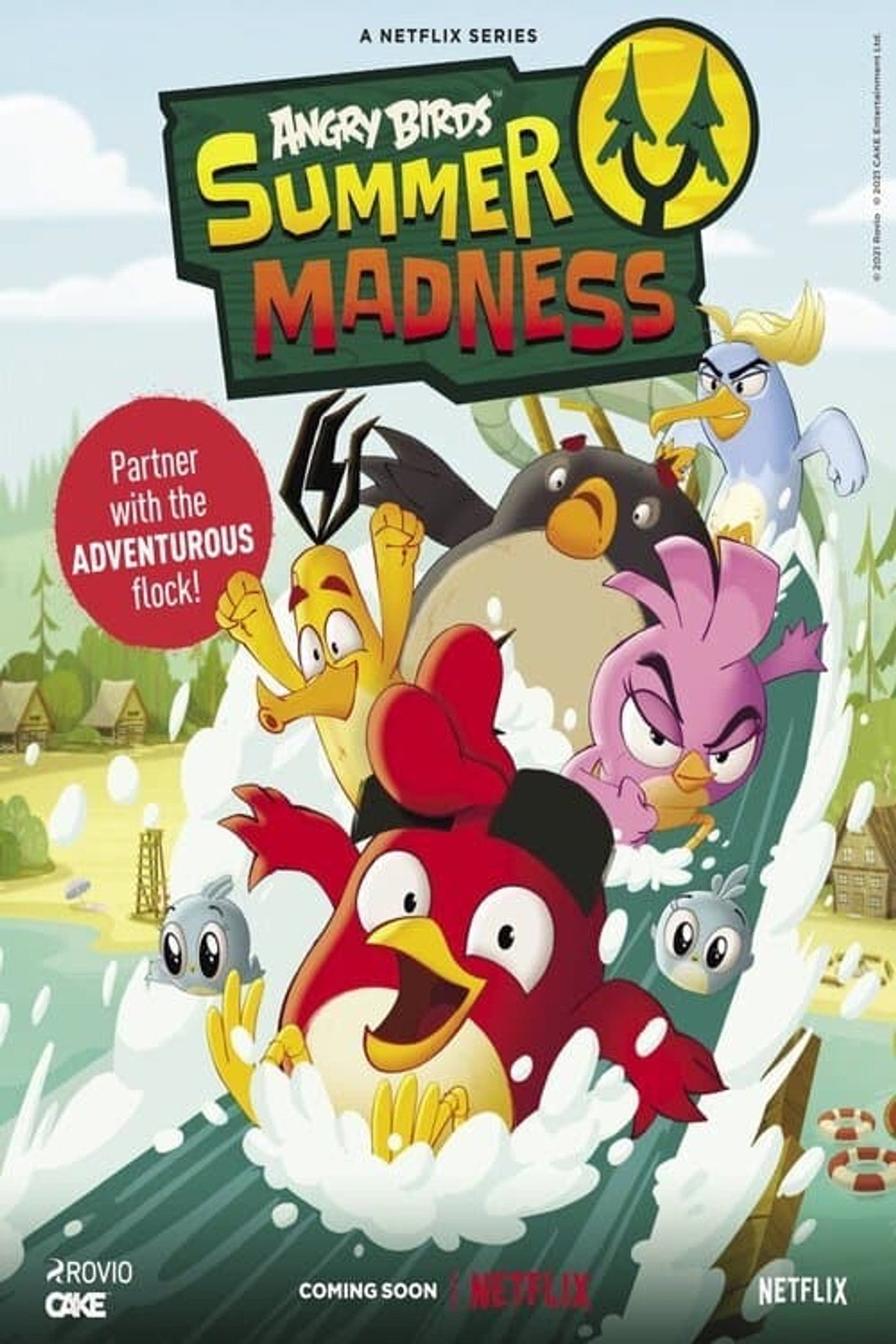 Pôster de Angry Birds: Summer Madness