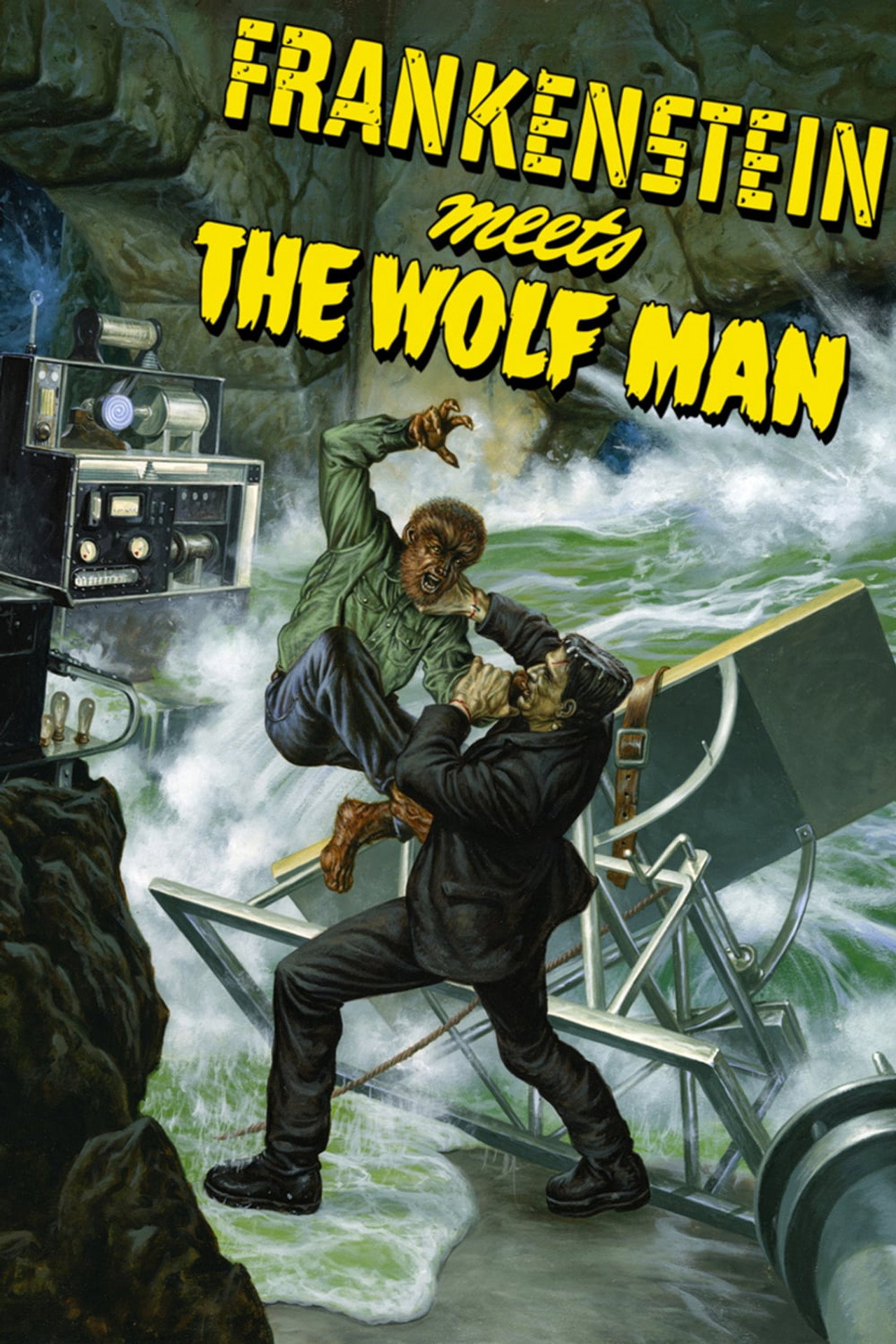 Pôster de Frankenstein Meets the Wolf Man