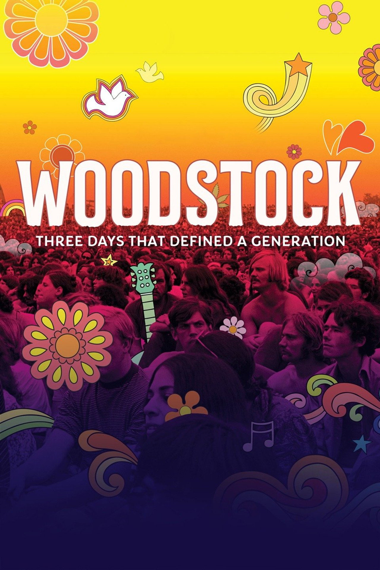 Pôster de Woodstock: Three Days That Defined a Generation