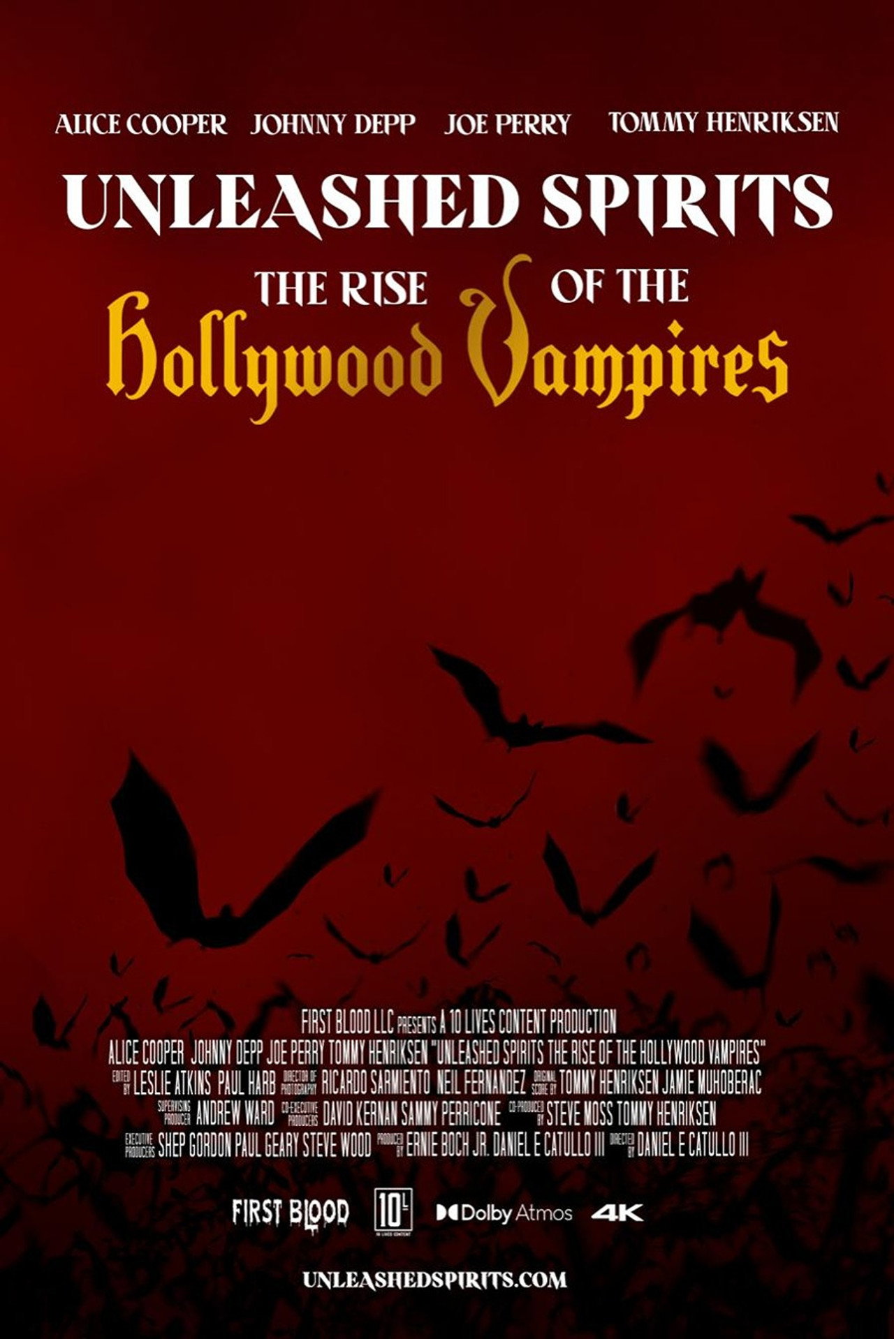 Pôster de Unleashed Spirits: The Rise of the Hollywood Vampires