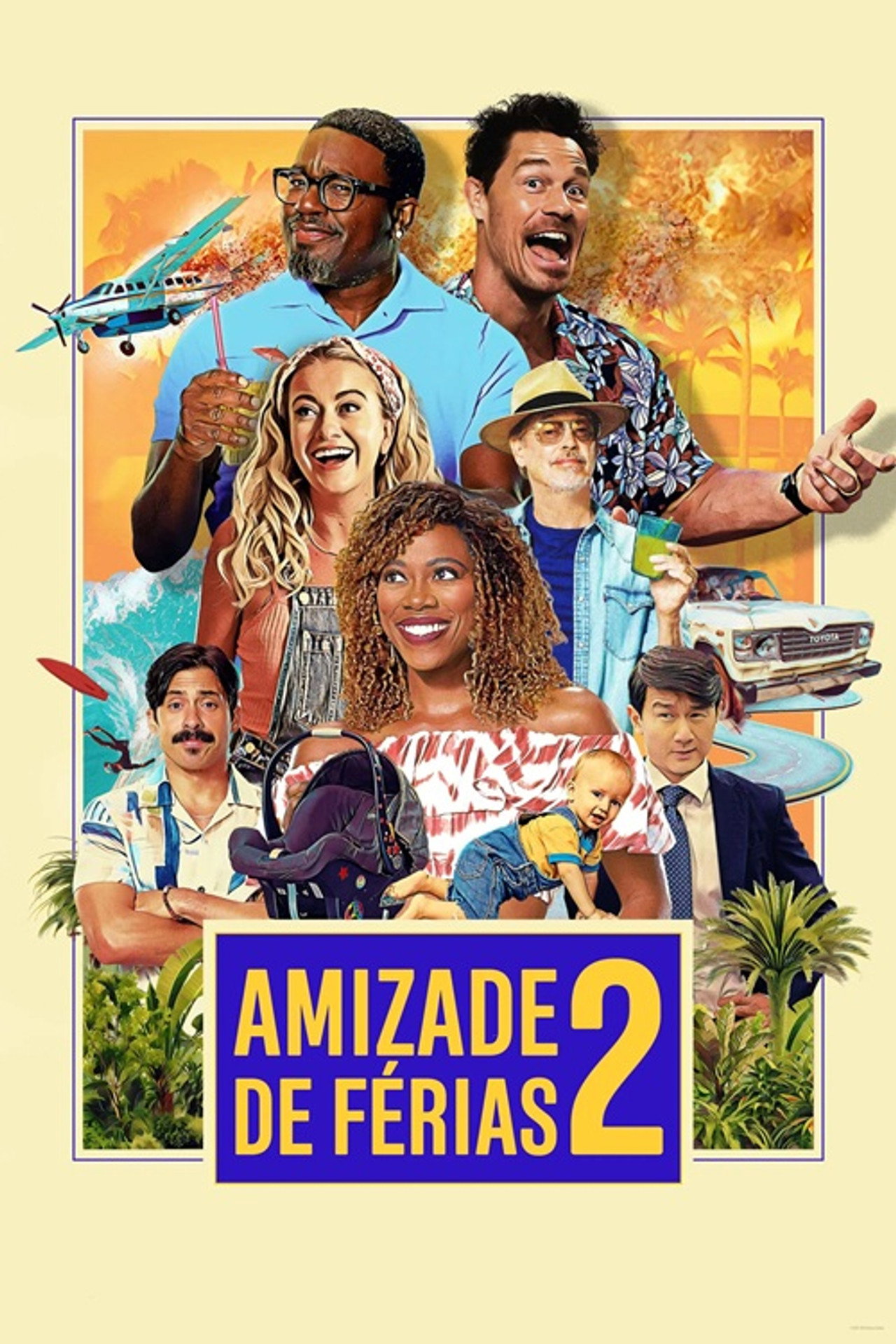Pôster de Amizade de Férias 2