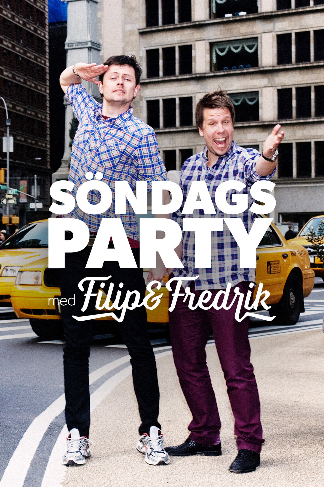 Pôster de Söndagsparty med Filip & Fredrik