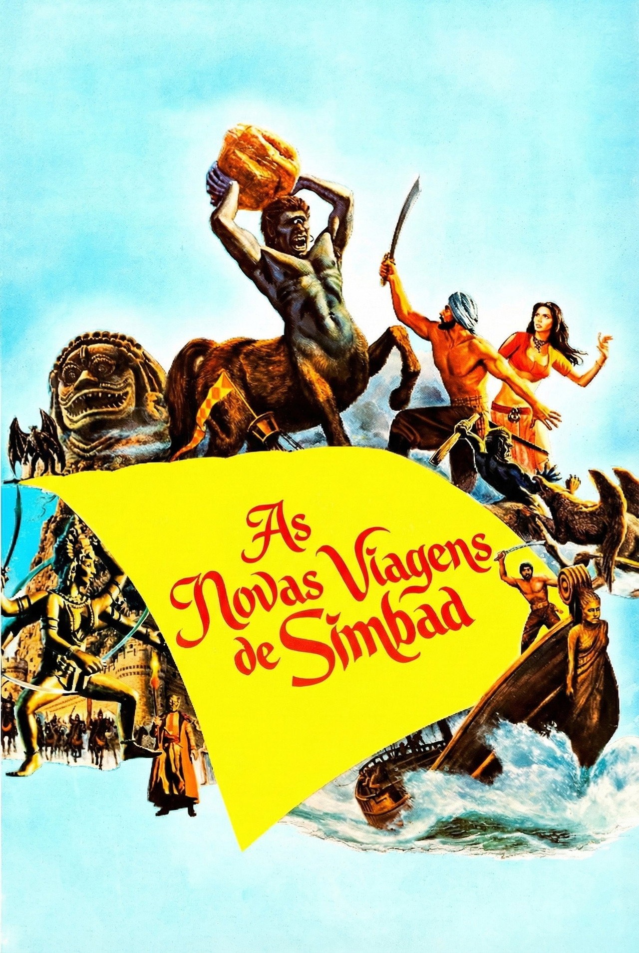 Pôster de As Novas Viagens de Simbad
