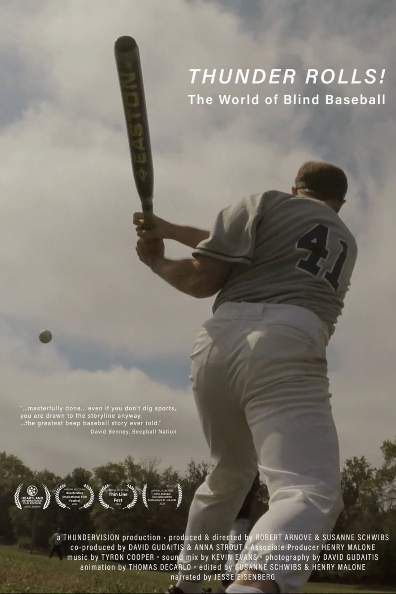 Pôster de Thunder Rolls! The World of Blind Baseball