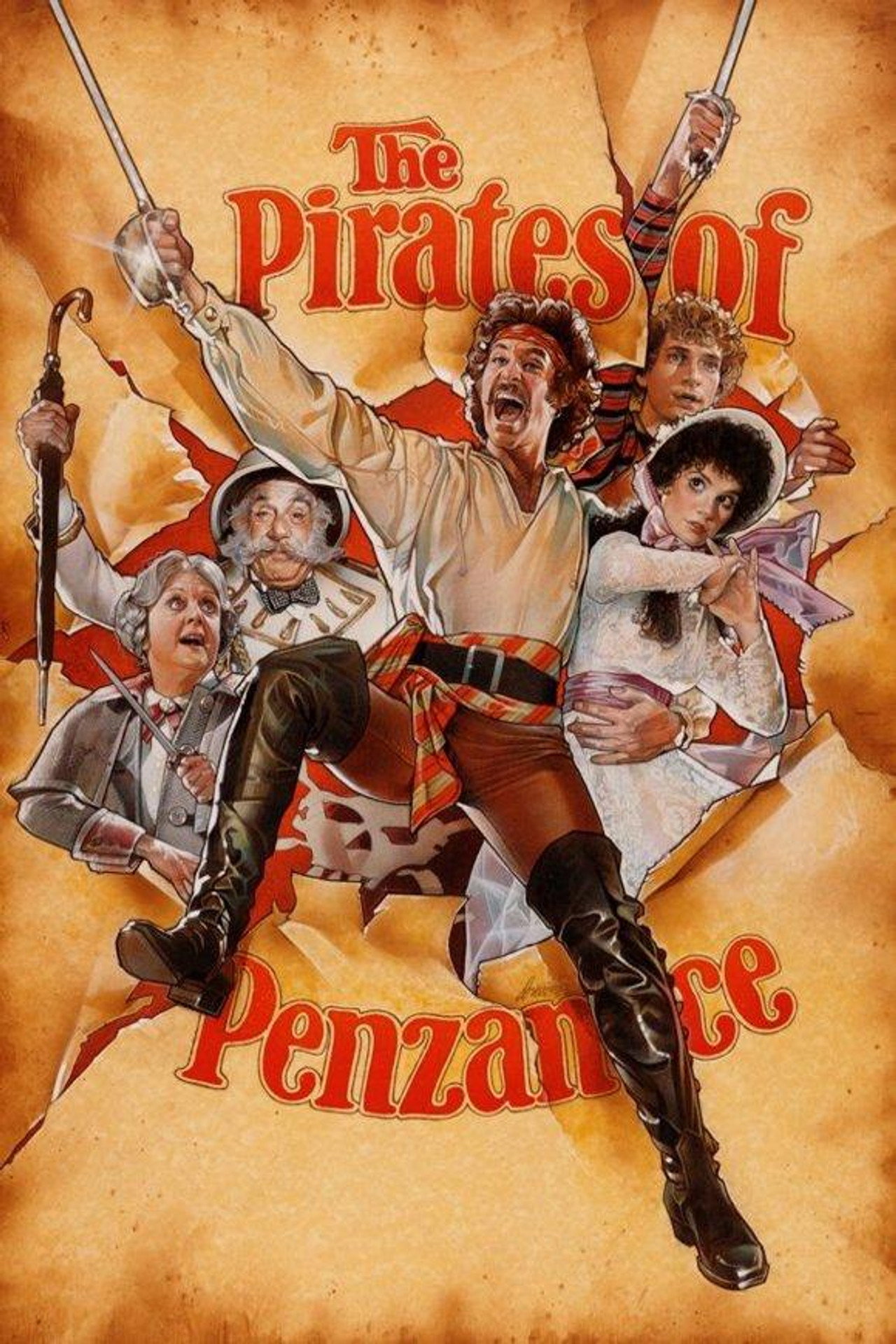Pôster de Os Piratas de Penzance