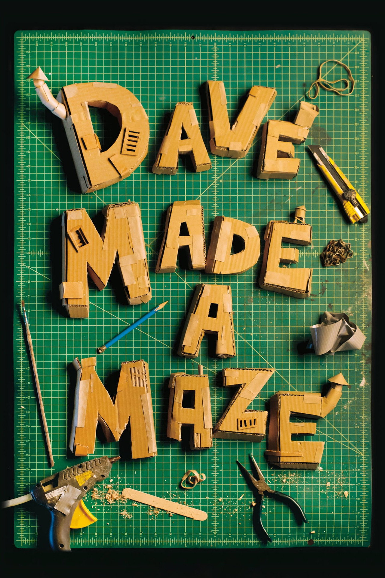 Pôster de Dave Fez um Labirinto