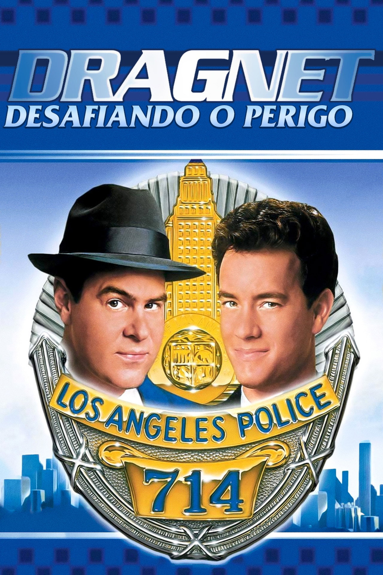 Pôster de Dragnet: Desafiando o Perigo
