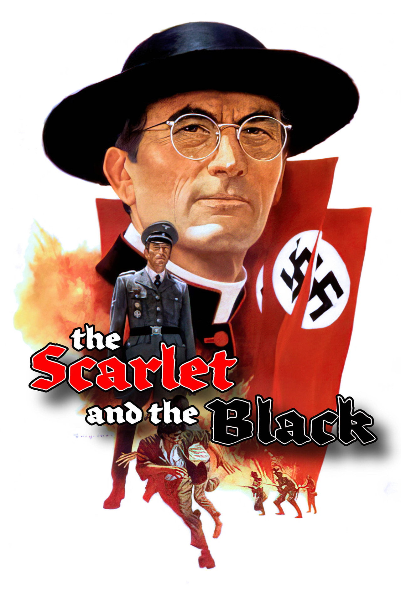 Pôster de The Scarlet and the Black