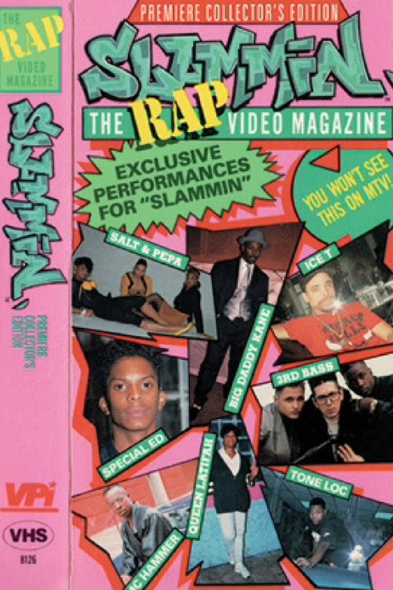 Pôster de Slammin' Rap Video Magazine Vol. 1