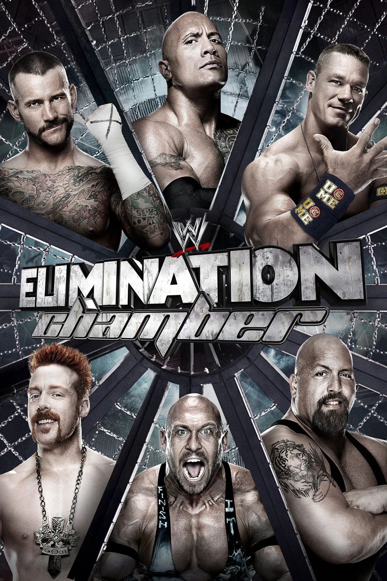 Pôster de WWE Elimination Chamber 2013