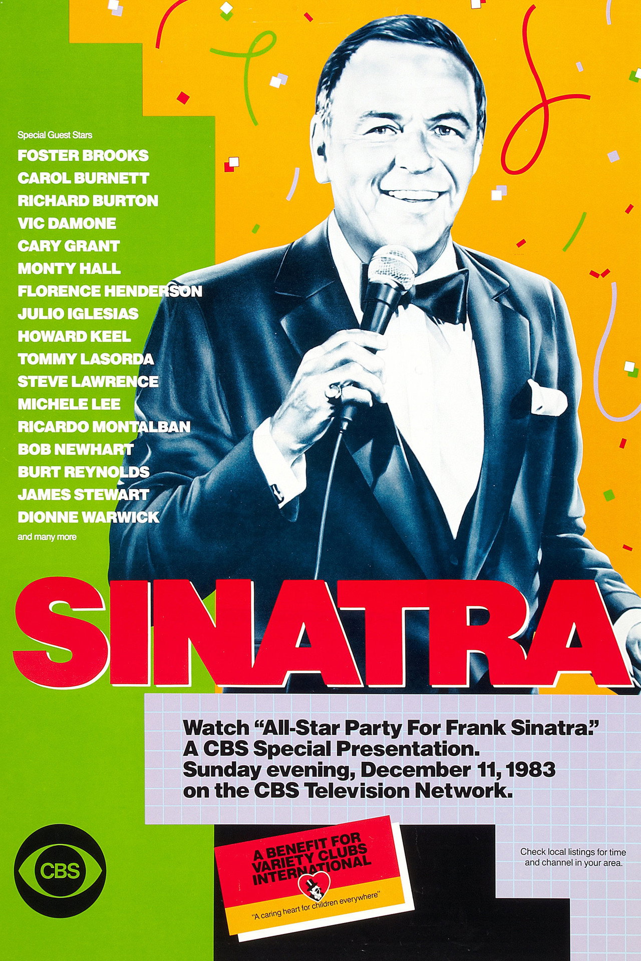 Pôster de All-Star Party for Frank Sinatra