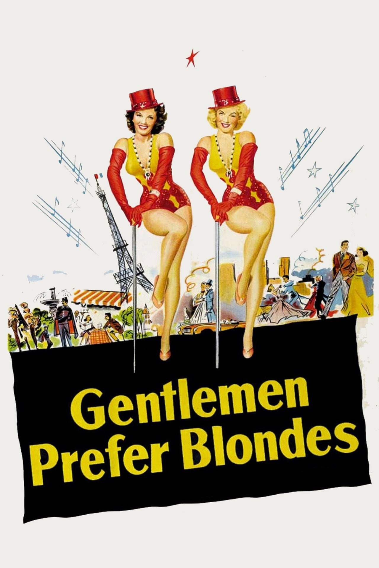 Pôster de Gentlemen Prefer Blondes