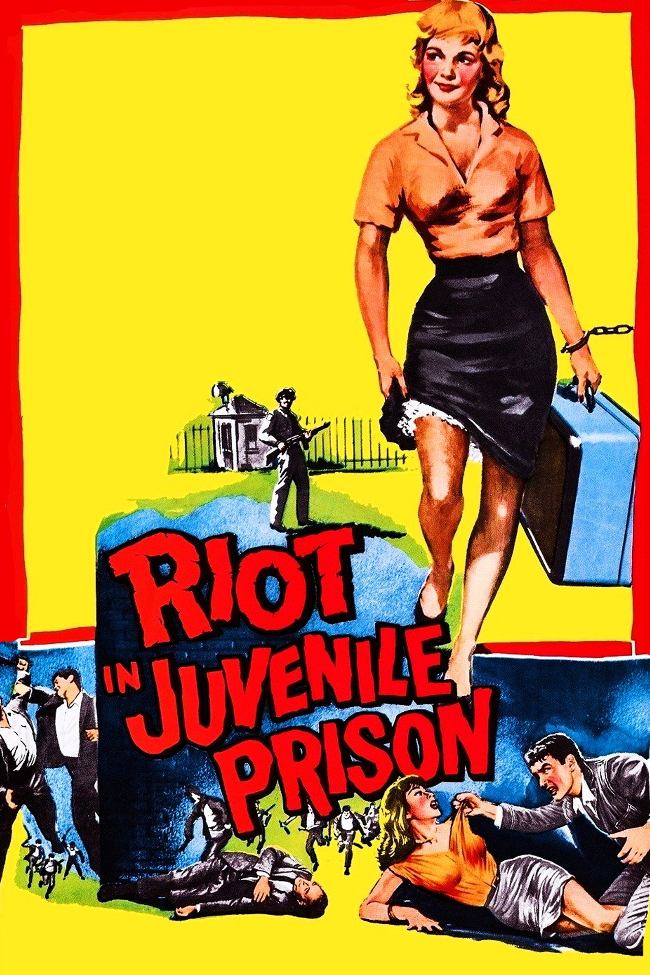 Pôster de Riot in Juvenile Prison