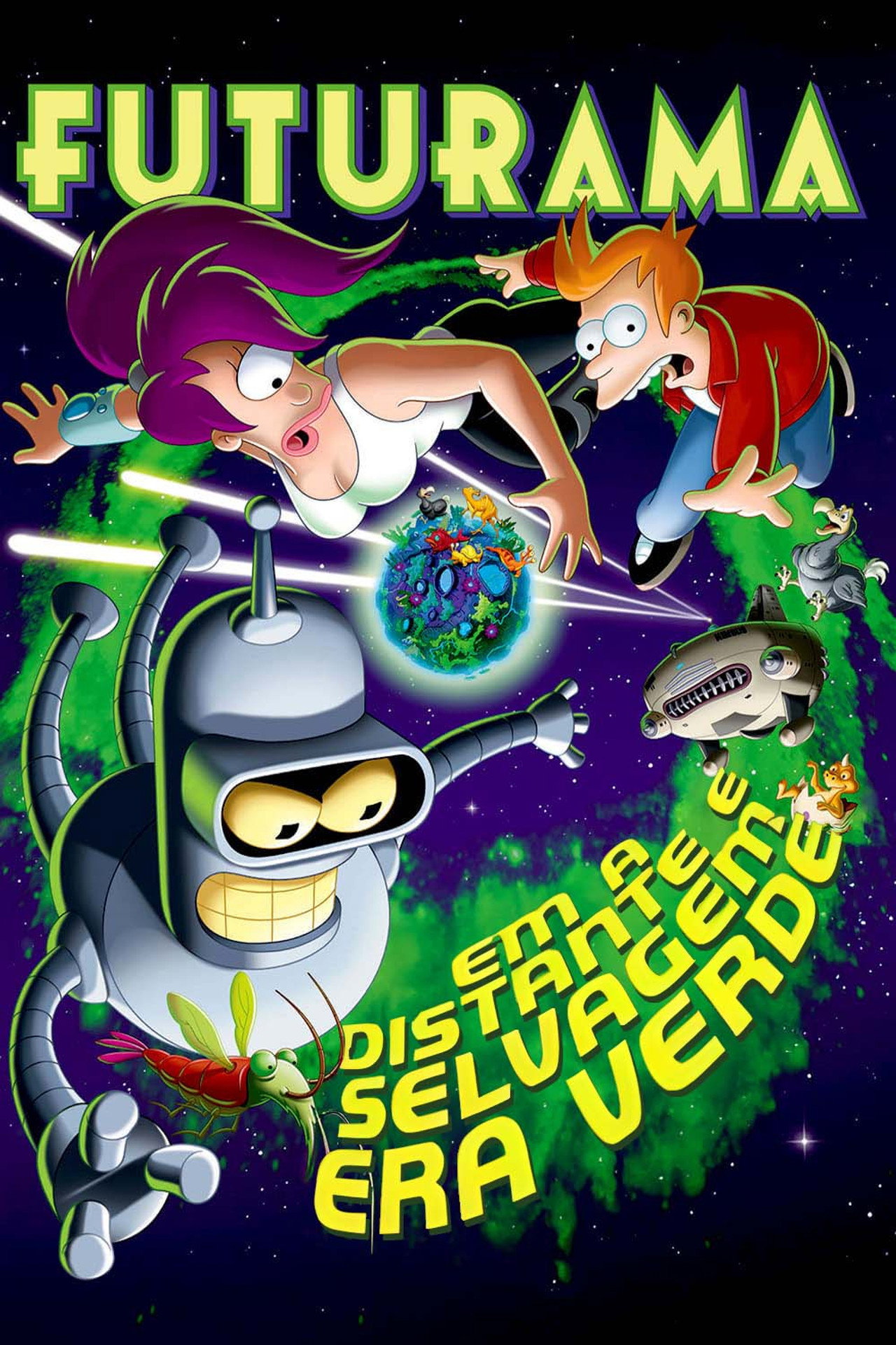 Pôster de Futurama - Em Distante e Selvagem Era Verde