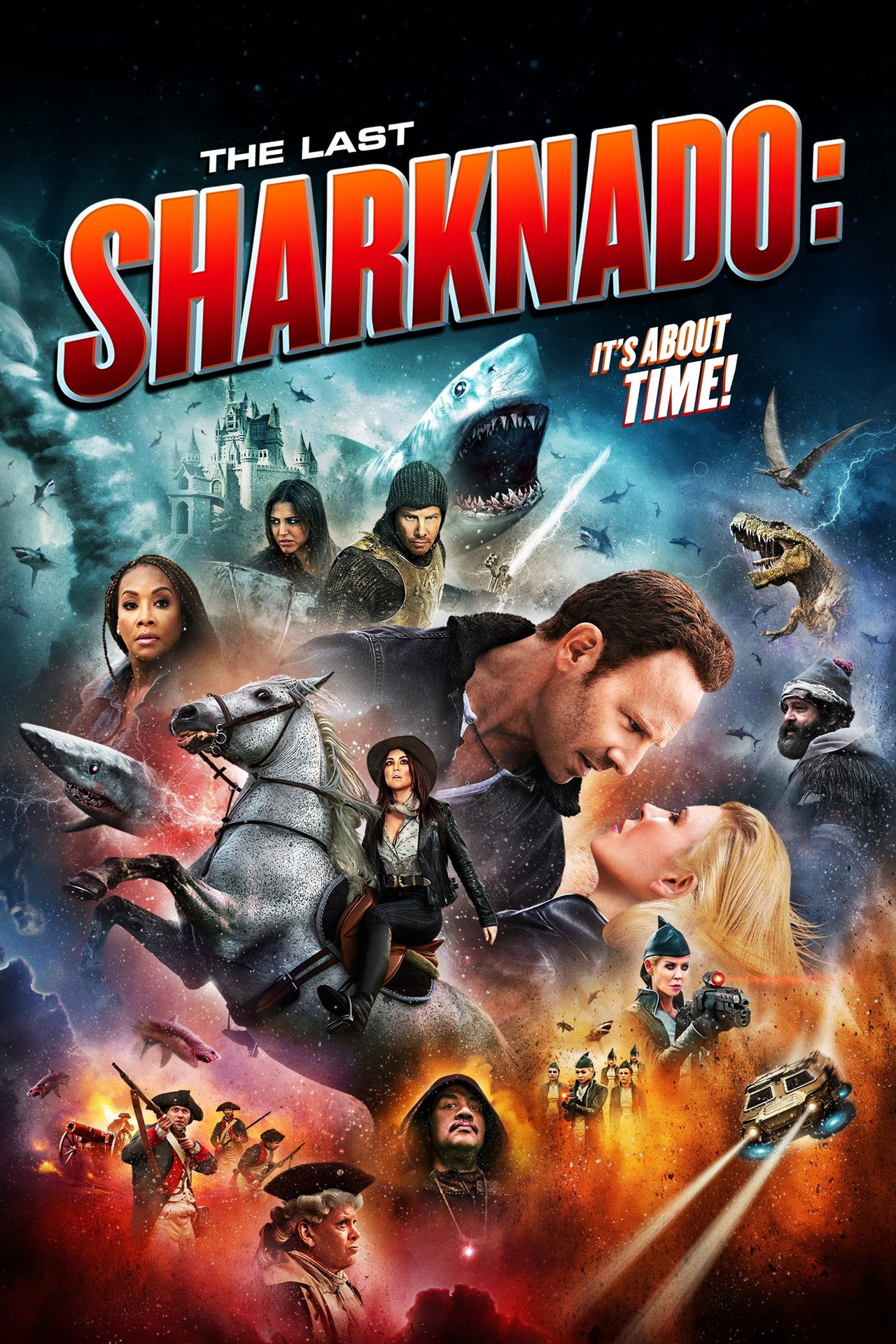 Pôster de The Last Sharknado: It's About Time