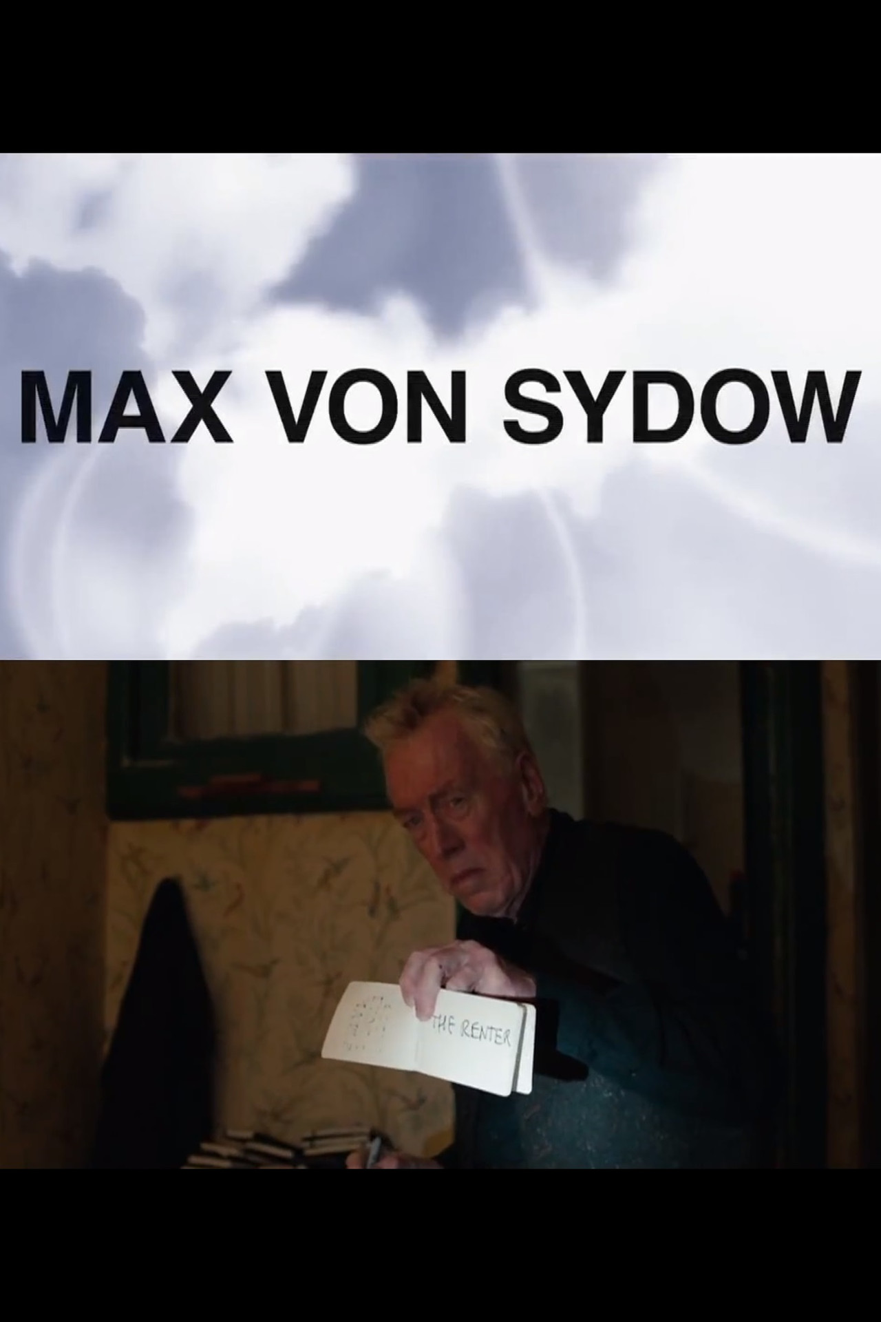 Pôster de Max Von Sydow: Dialogues with The Renter