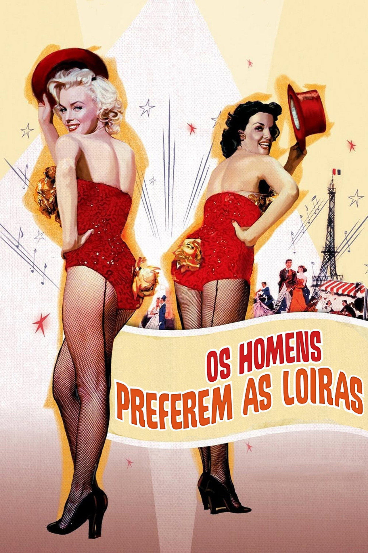 Pôster de Os Homens Preferem as Loiras