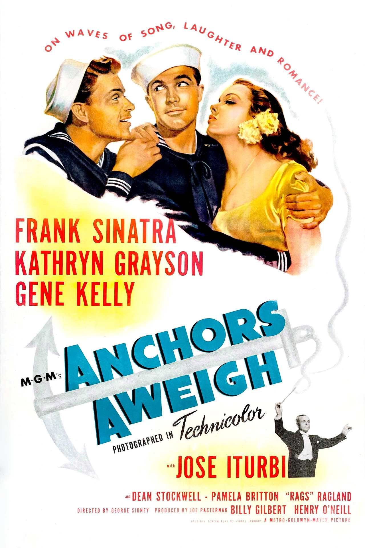 Pôster de Anchors Aweigh