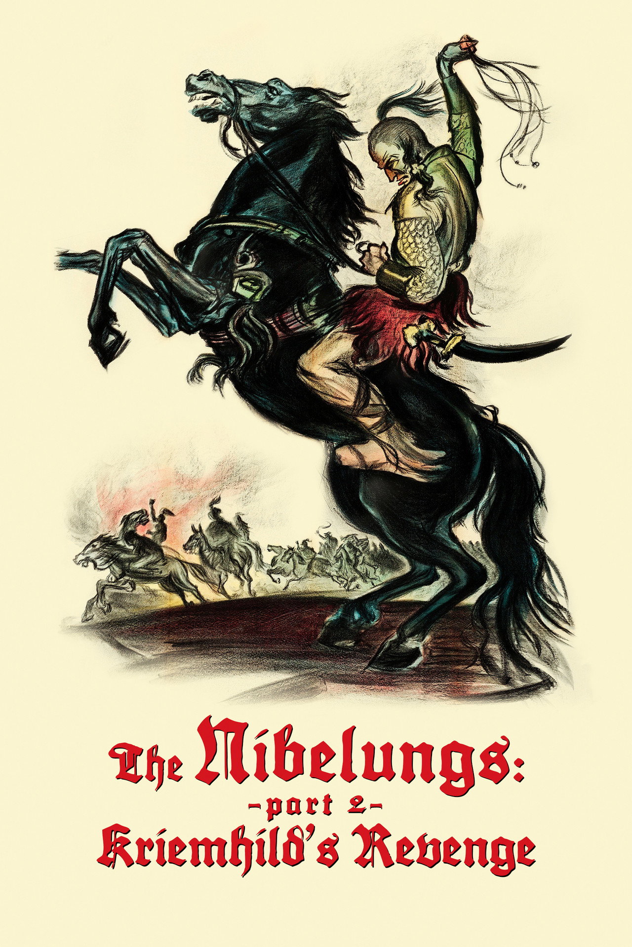 Pôster de Die Nibelungen: Kriemhild's Revenge