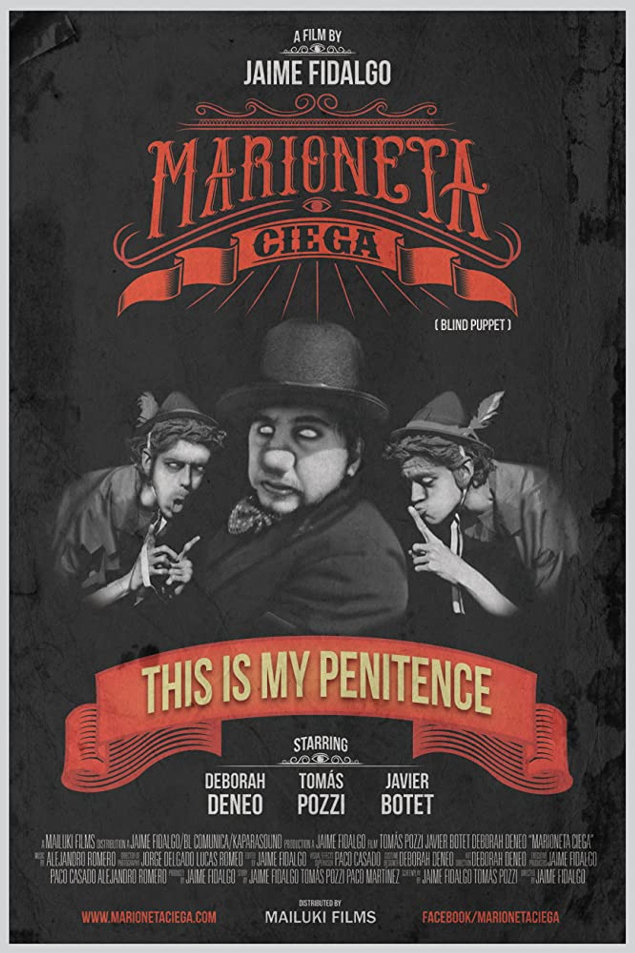 Pôster de Marioneta ciega