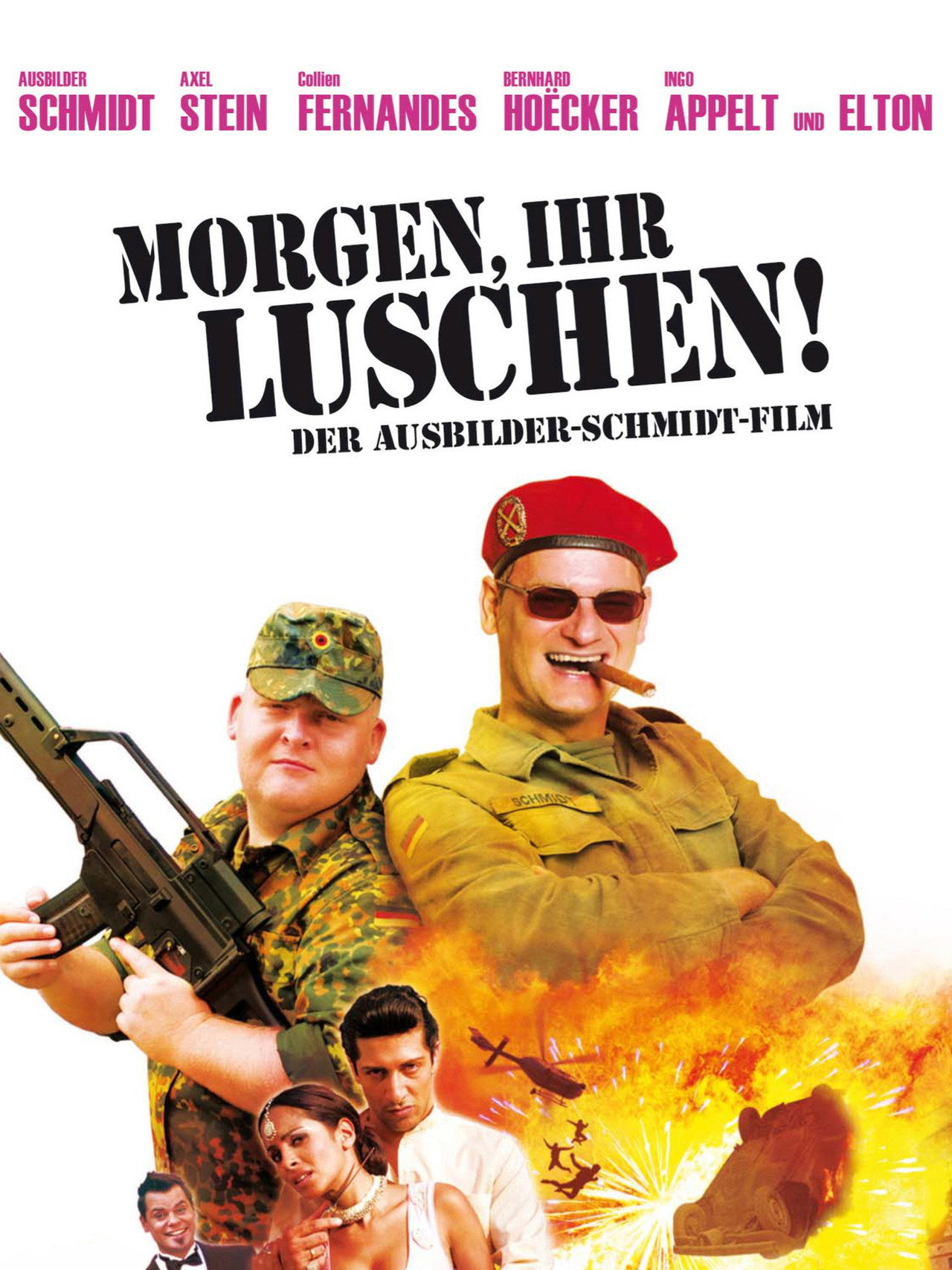 Pôster de Morgen, ihr Luschen! Der Ausbilder-Schmidt-Film