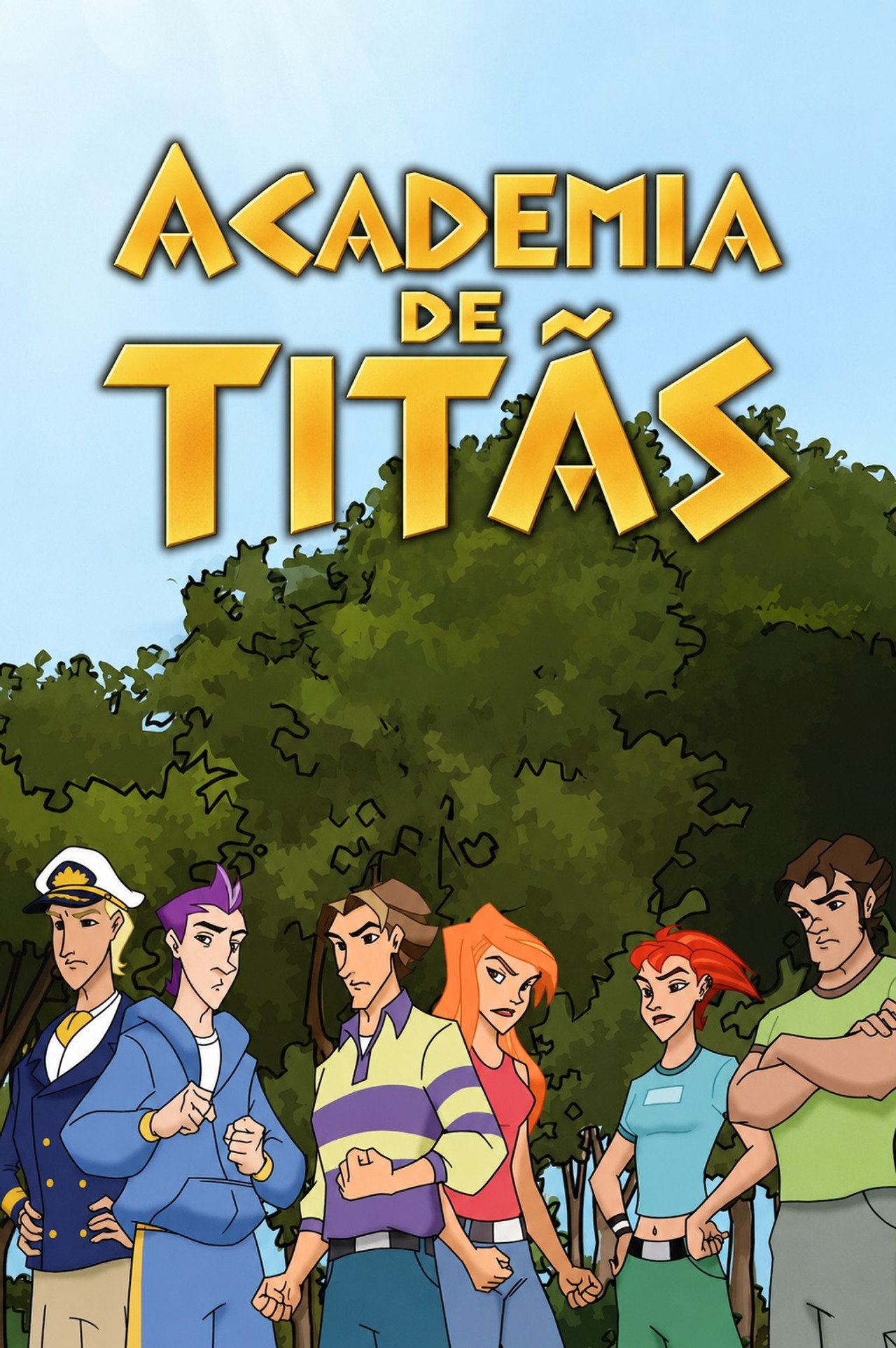 Pôster de Academia de Titãs