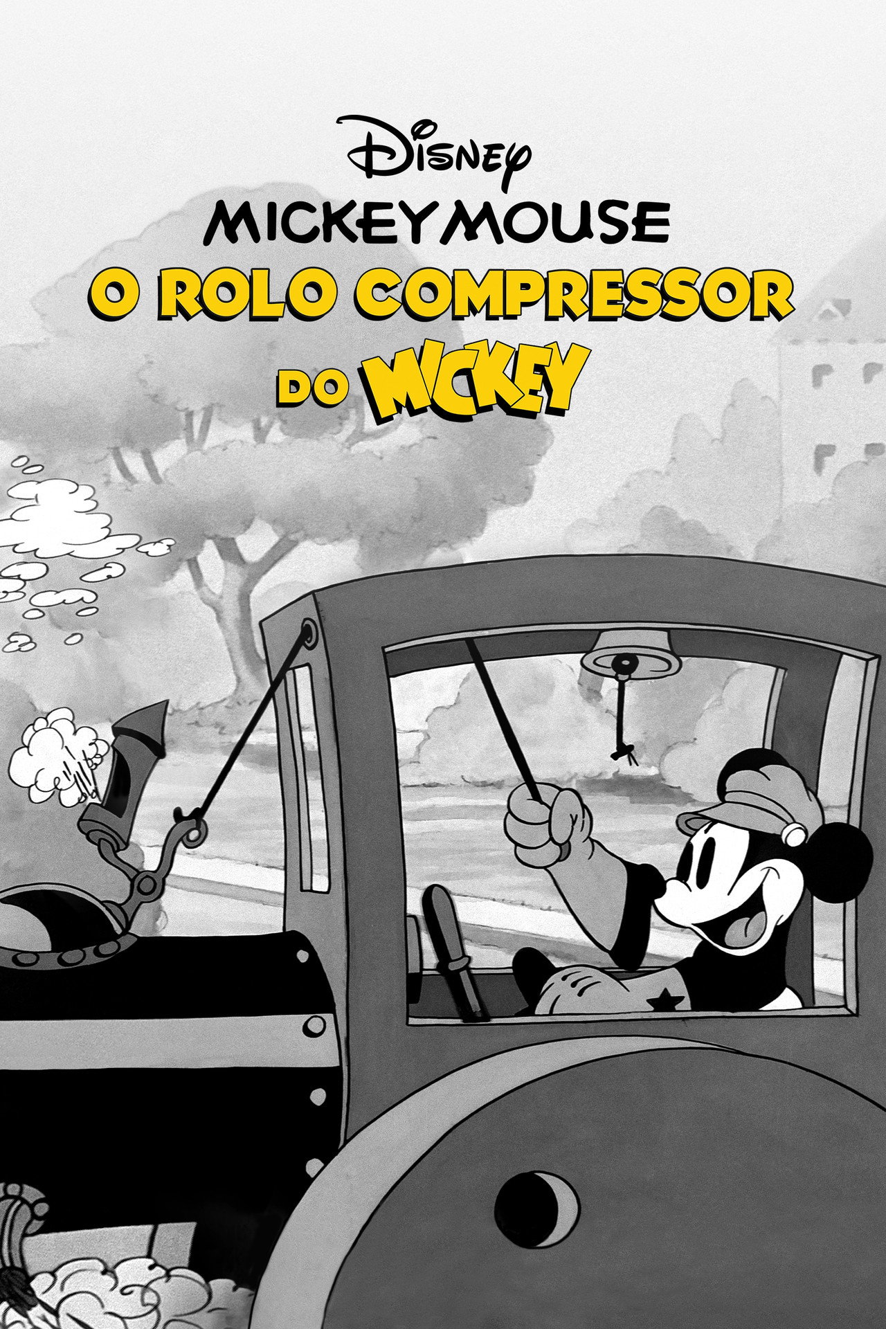 Pôster de O Rolo Compressor do Mickey