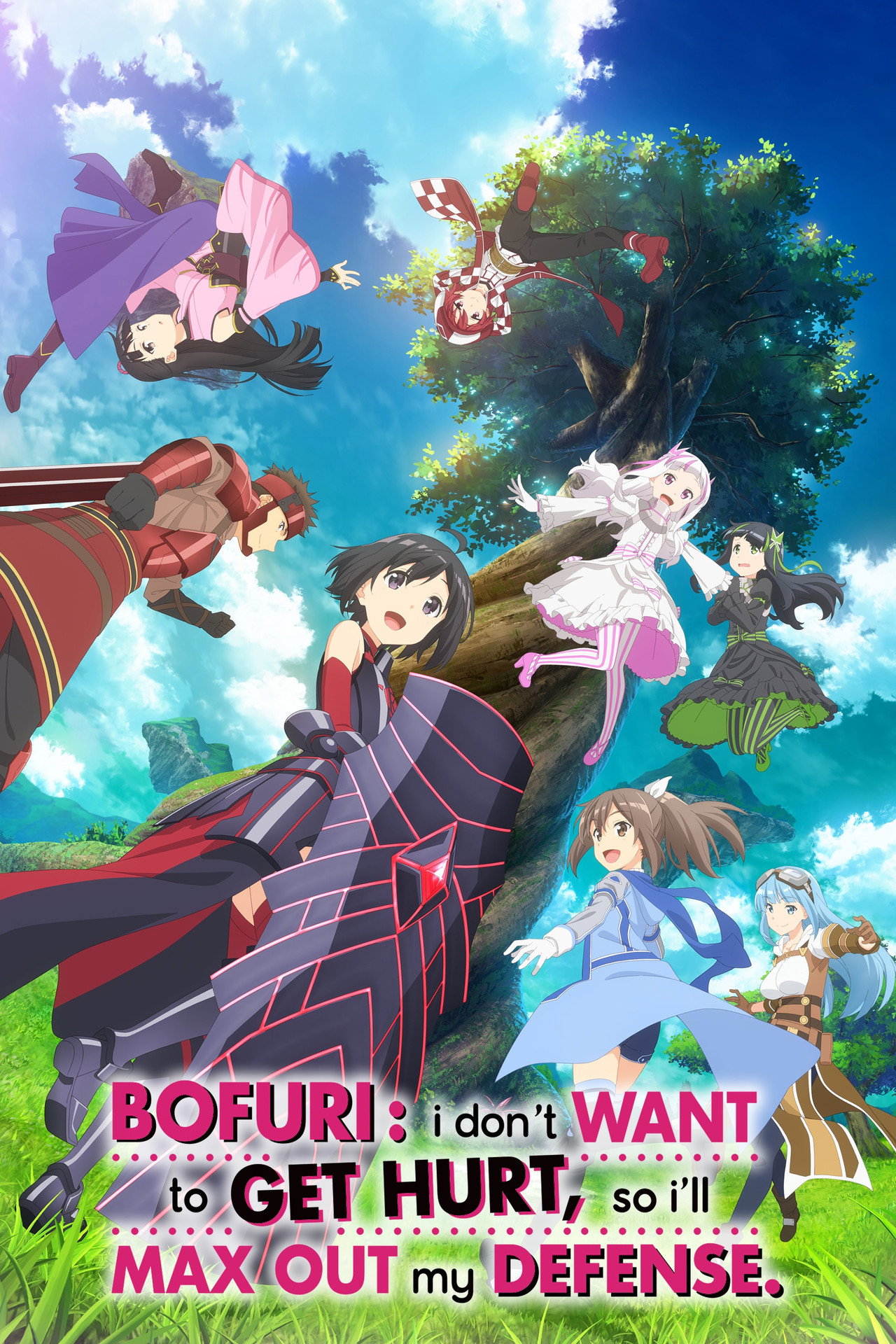 Pôster de BOFURI: I Don't Want to Get Hurt, so I'll Max Out My Defense.