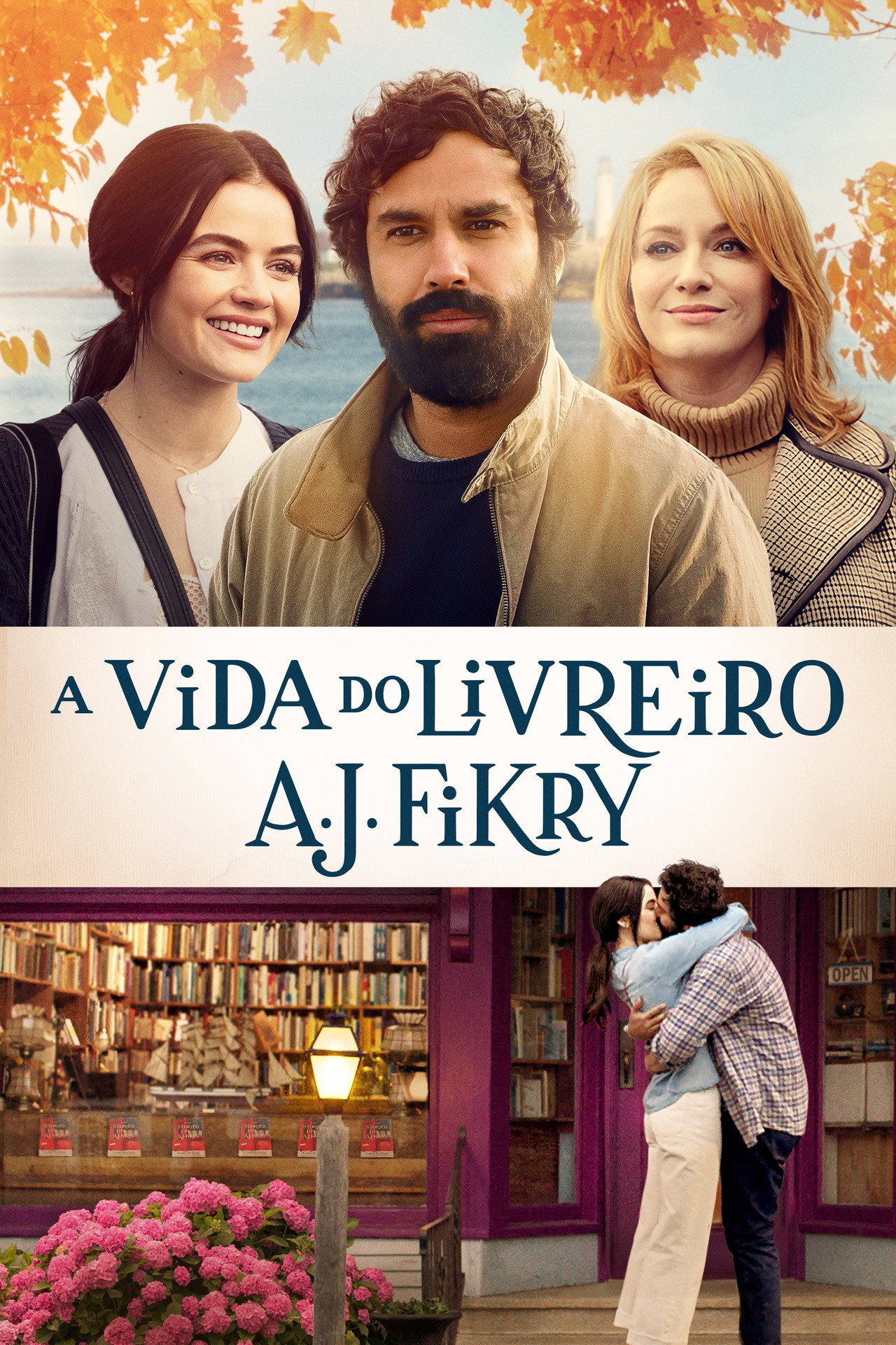 Pôster de A Vida do Livreiro A.J. Fikry
