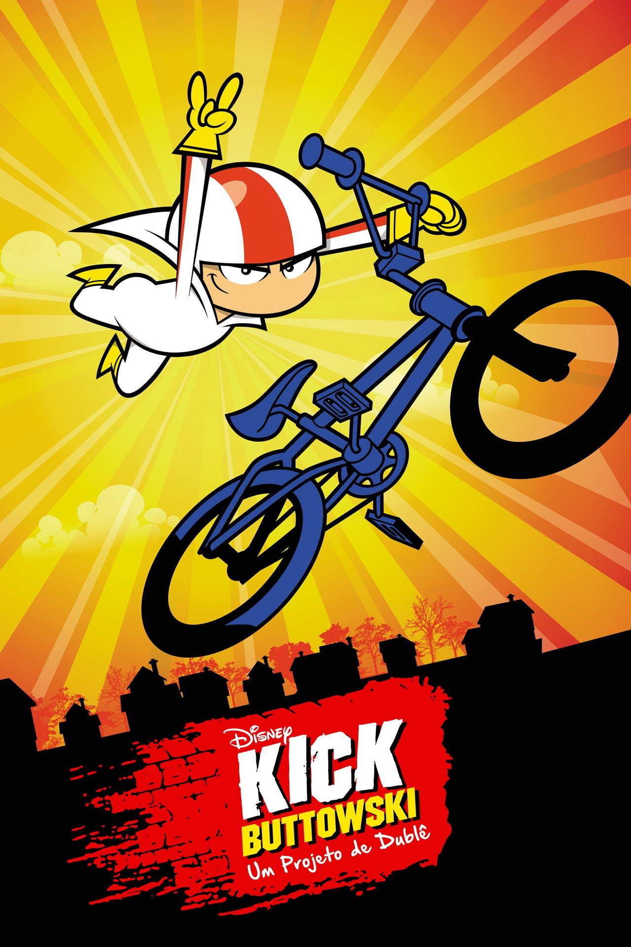 Pôster de Kick Buttowski: Um Projeto de Dublê