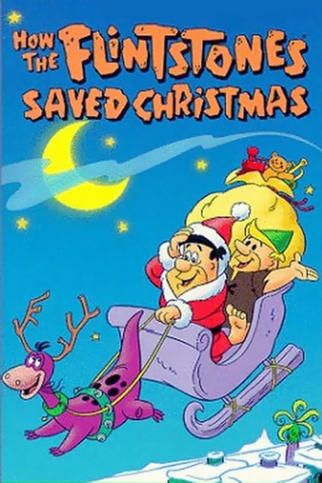 Pôster de Natal dos Flintstones