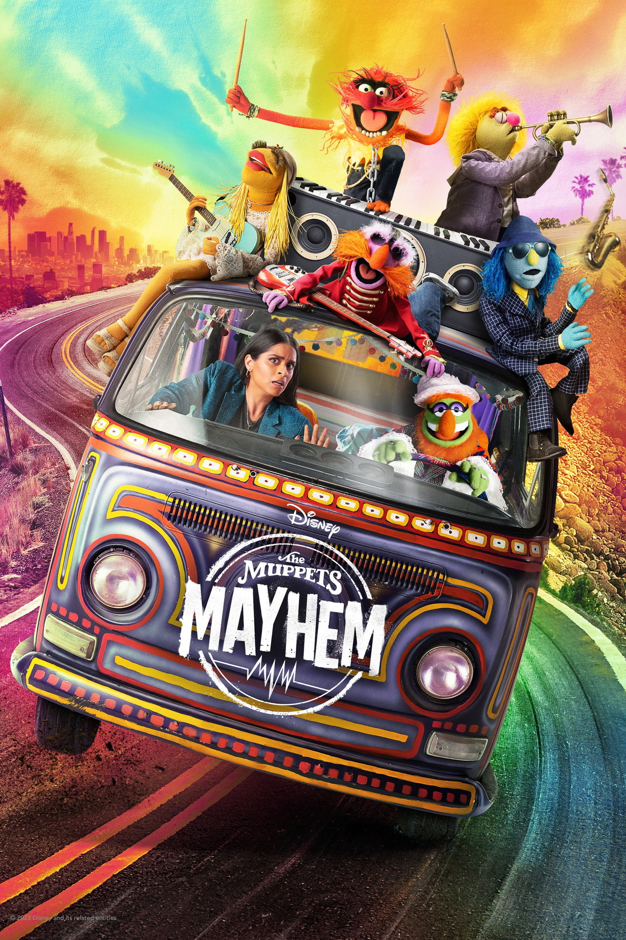 Pôster de The Muppets Mayhem