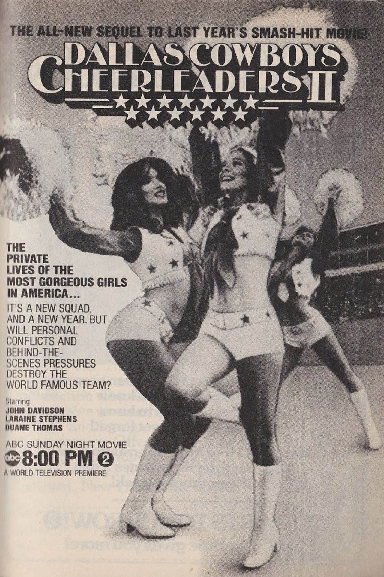Pôster de Dallas Cowboys Cheerleaders II