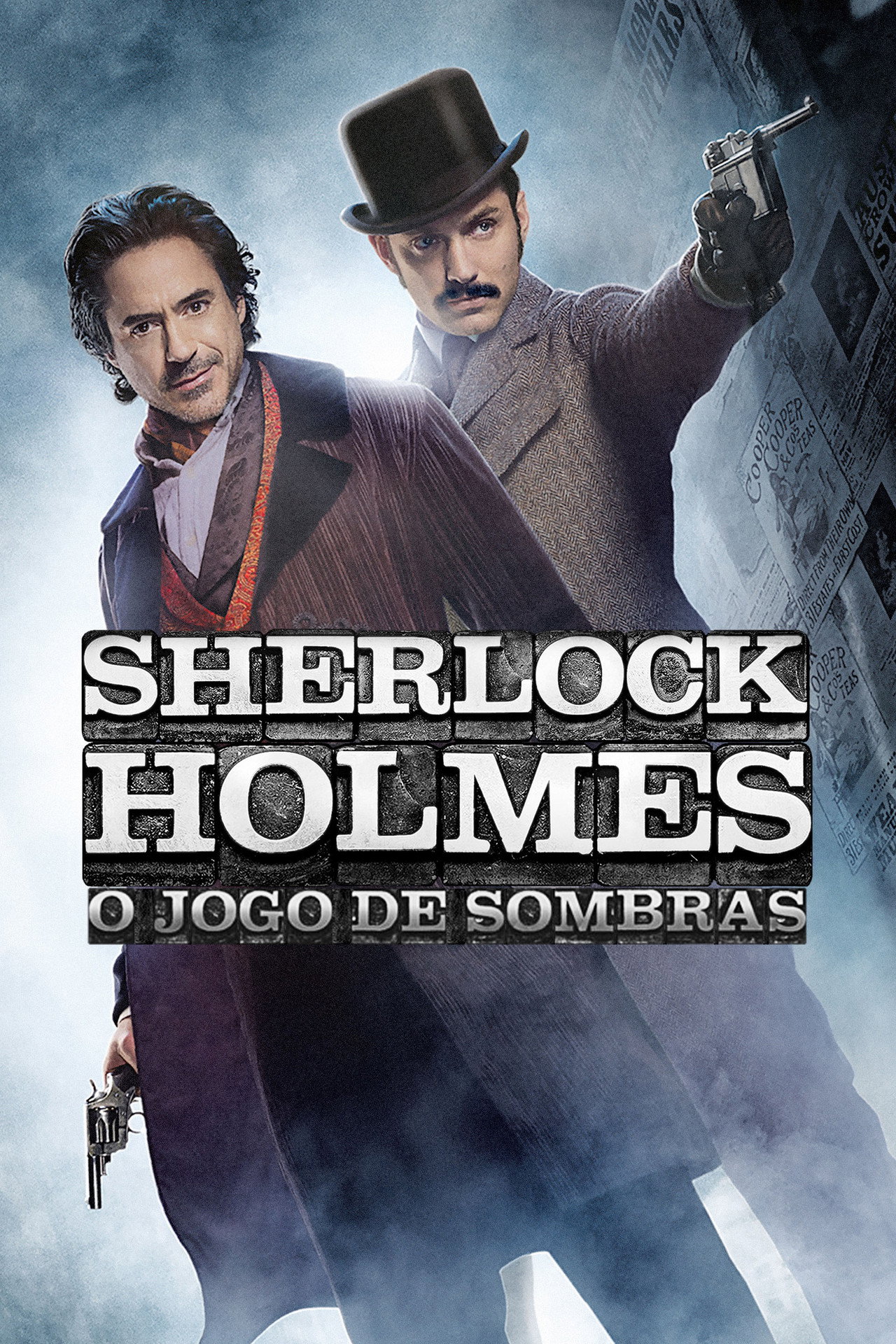 Pôster de Sherlock Holmes: O Jogo de Sombras