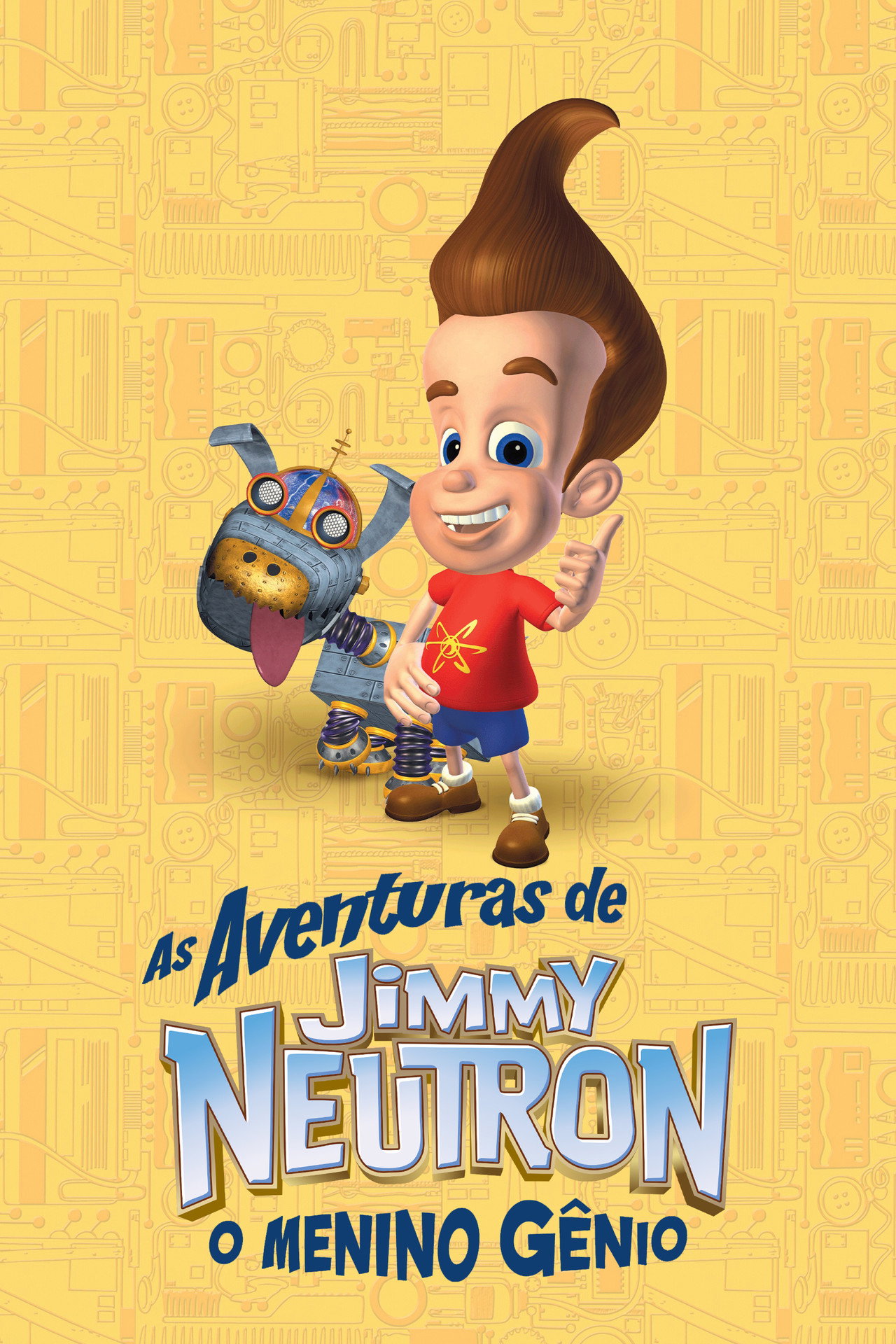 Pôster de As Aventuras de Jimmy Neutron, O Menino Gênio