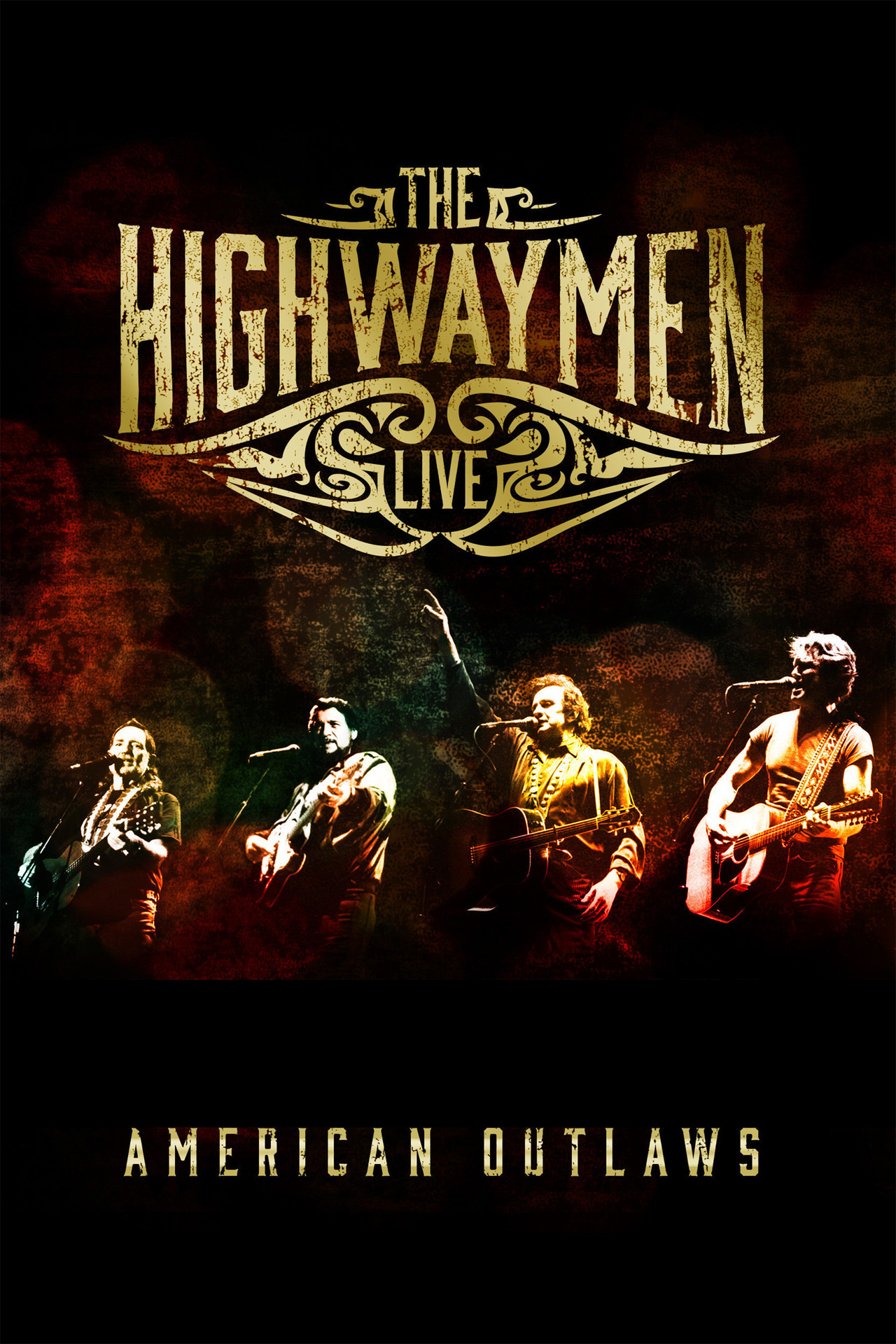 Pôster de The Highwaymen - Live American Outlaws