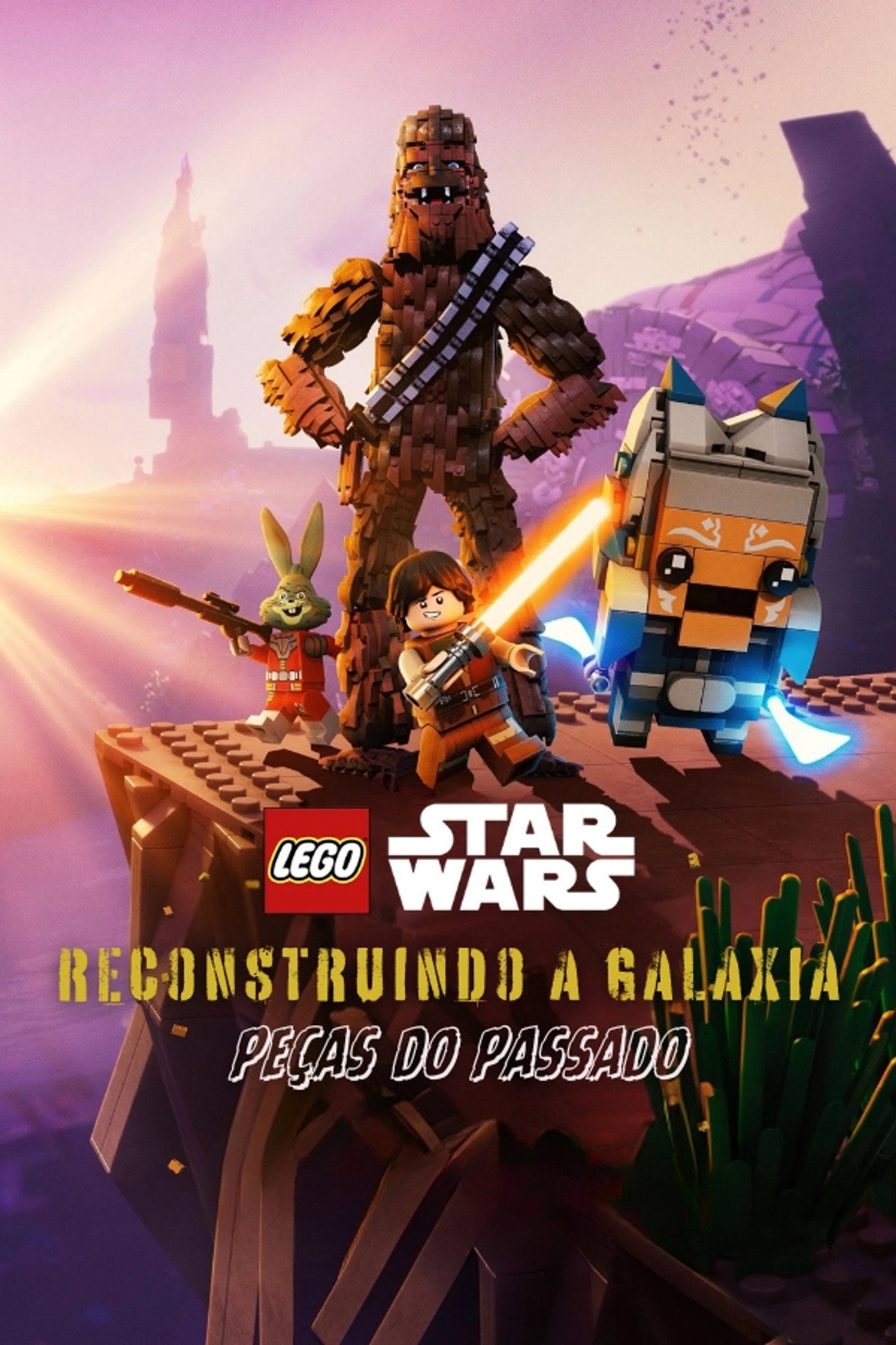 Pôster de LEGO Star Wars: Reconstruindo a Galáxia – Pedaços do Passado