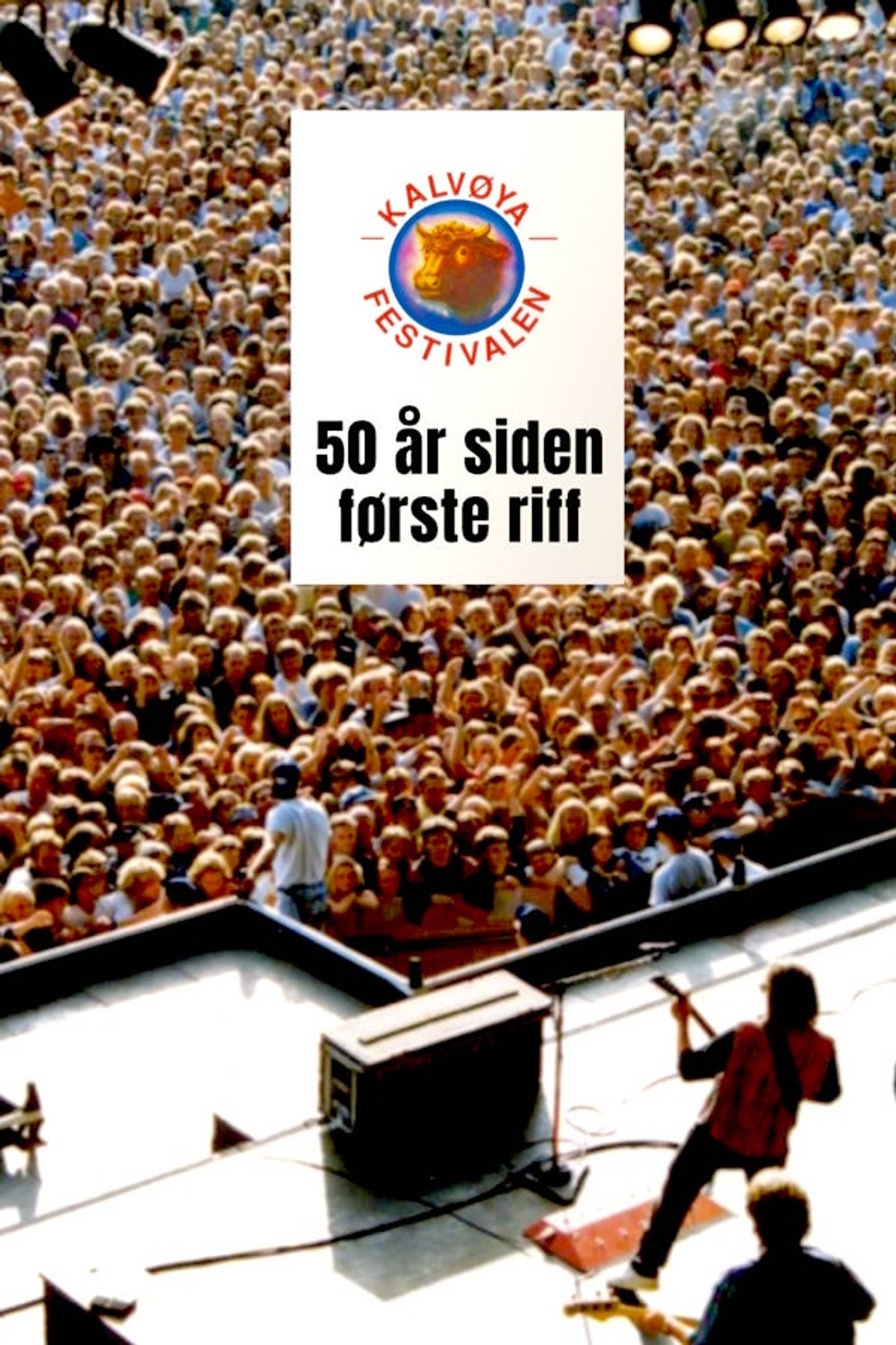Pôster de Kalvøyafestivalen - 50 år siden første riff