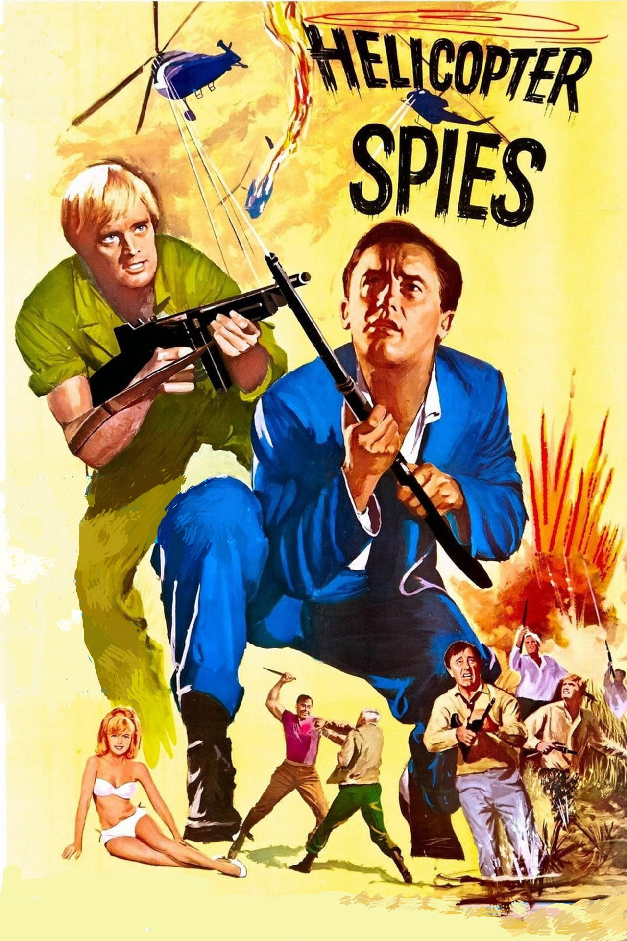 Pôster de The Helicopter Spies