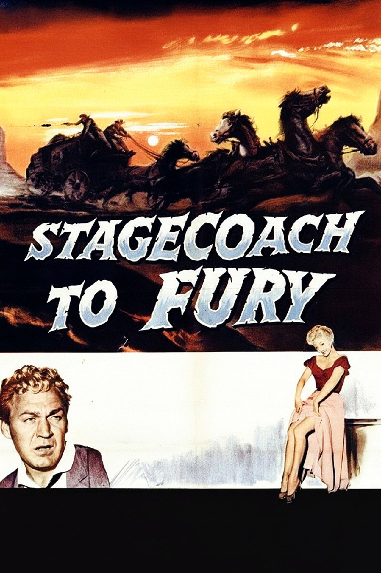Pôster de Stagecoach To Fury