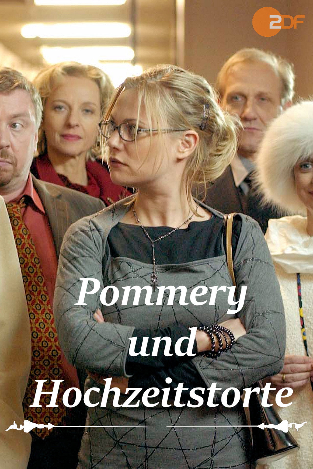 Pôster de Pommery und Hochzeitstorte