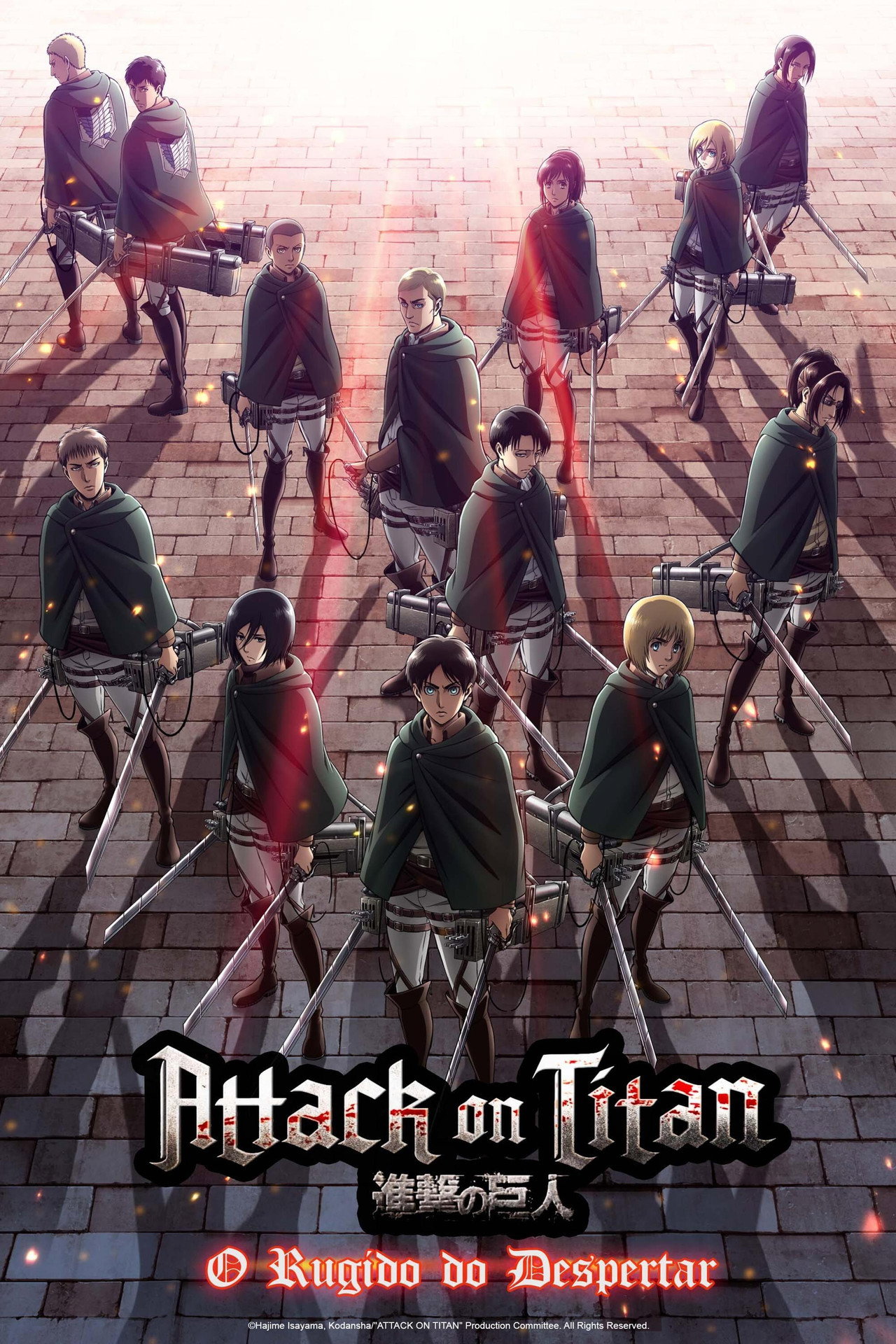 Pôster de Attack on Titan: O Rugido do Despertar