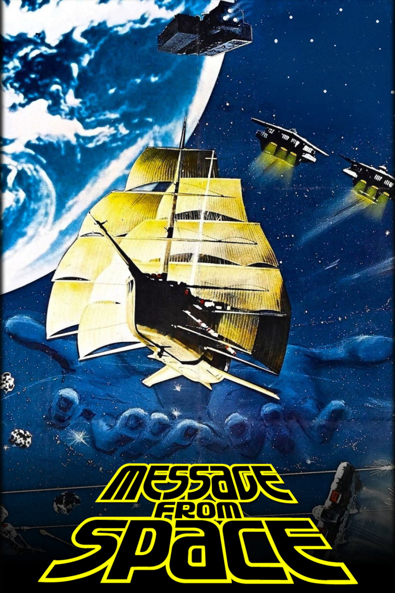 Pôster de Mensagem do Espaço